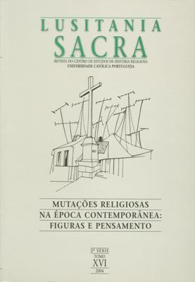 Muta��es religiosas na �poca Contempor�nea: figuras e pensamento  