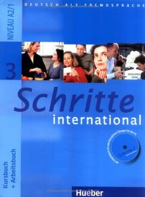 Schritte International 3, Kurs- und Arbeitsbuch + CD