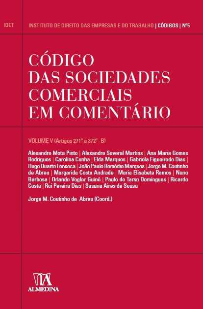 C�digo das Sociedades Comerciais em Coment�rio - Vol V
