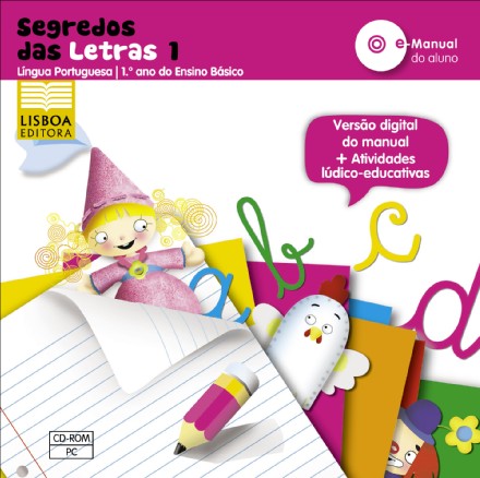 e-Manual do Aluno - Segredos das Letras 1 - L�ngua Portuguesa - 1.� Ano