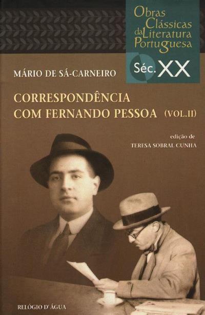 Correspond�ncia com Fernando Pessoa