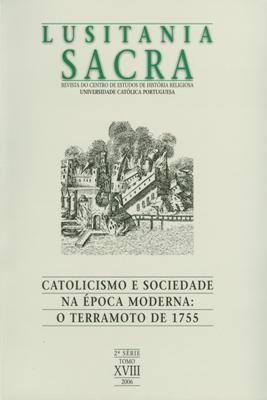 Catolicismo e sociedade na �poca Moderna: o terramoto de 1755  