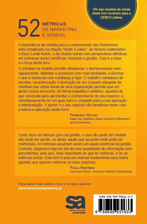 52 M�tricas de Marketing e Vendas