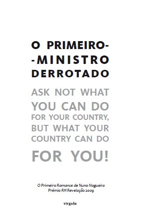 O Primeiro-Ministro Derrotado